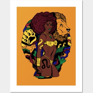 Leo Beauty - Nubian Edition Posters and Art